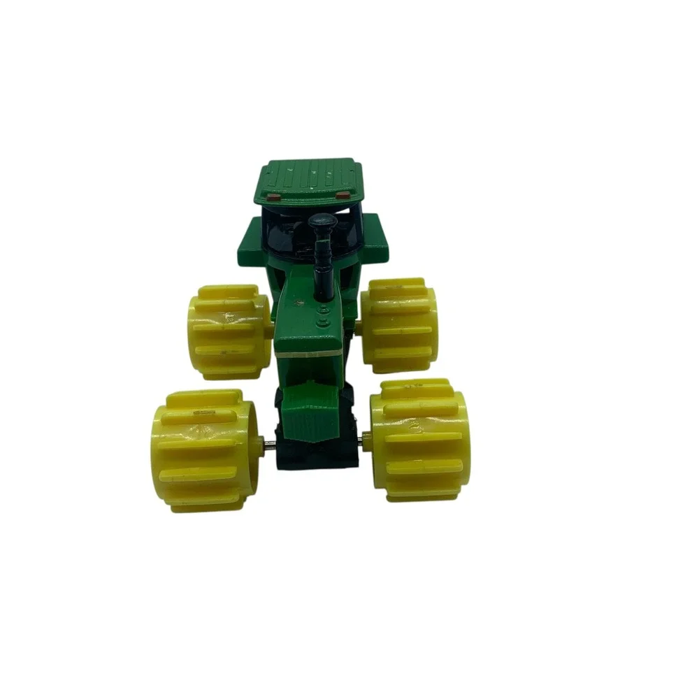 John Deere Monster Treads Tractor Toy Green Yellow Oversized Tires 4.5